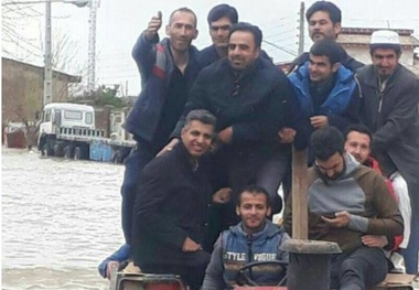 عادل فردوسی پور در استان گلستان + عکس