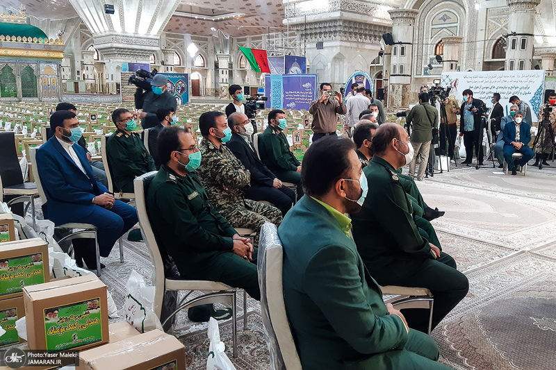 ششمین مرحله از رزمایش کمک‌های مؤمنانه در حرم مطهر امام خمینی(س)