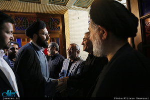 مراسم ختم مادر حجت الاسلام و المسلمین محتشمی پور در مسجد نور-2