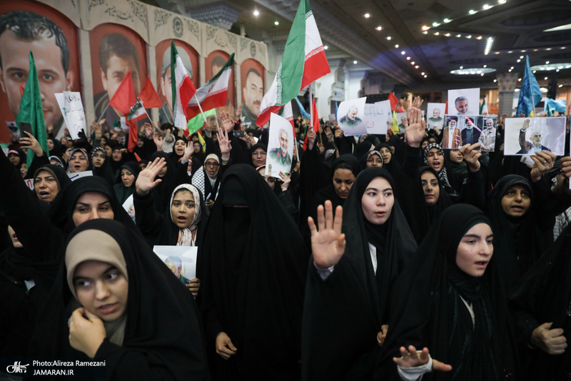 مراسم پنجمین سالگرد شهادت حاج قاسم سلیمانی