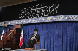 مراسم عزاداری شهادت امام رضا (ع) در حسینیه امام خمینی