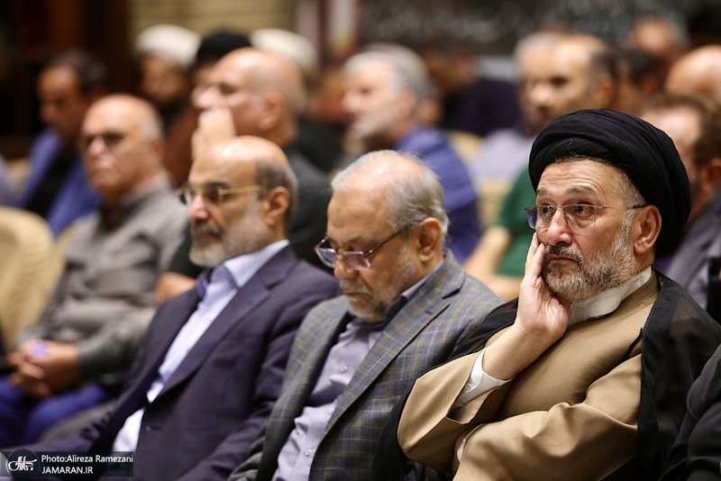 مراسم ختم همسر آيت الله راستی کاشانی