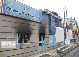 تخریب اموال عمومی در شهرهای تهران، کرج، اسلامشهر، پرند و شهرقدس 