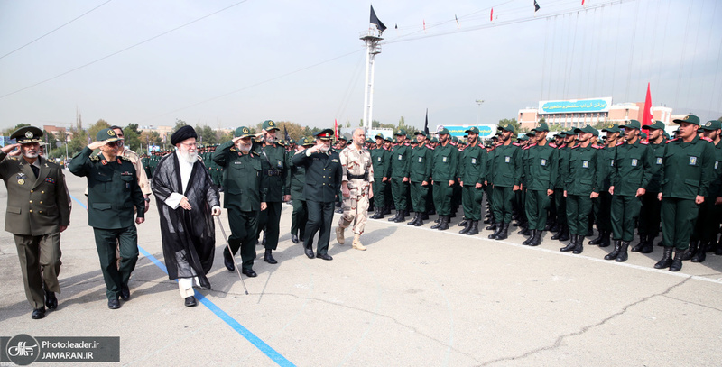 حضور فرمانده کل قوا در مراسم دانش‌آموختگی دانشجویان دانشگاه امام حسین(ع)