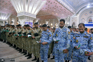 تجدید میثاق دانشجویان و فرماندهان دانشگاه افسری امام علی (ع) با آرمان های امام خمینی (س)