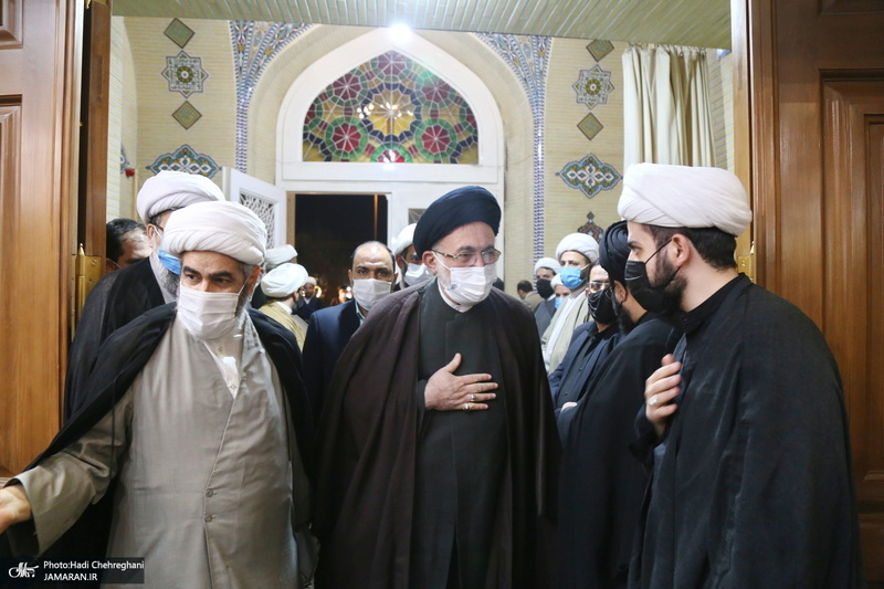 مراسم بزرگداشت همسر مرحوم آیت الله العظمی فاضل لنکرانی (ره)