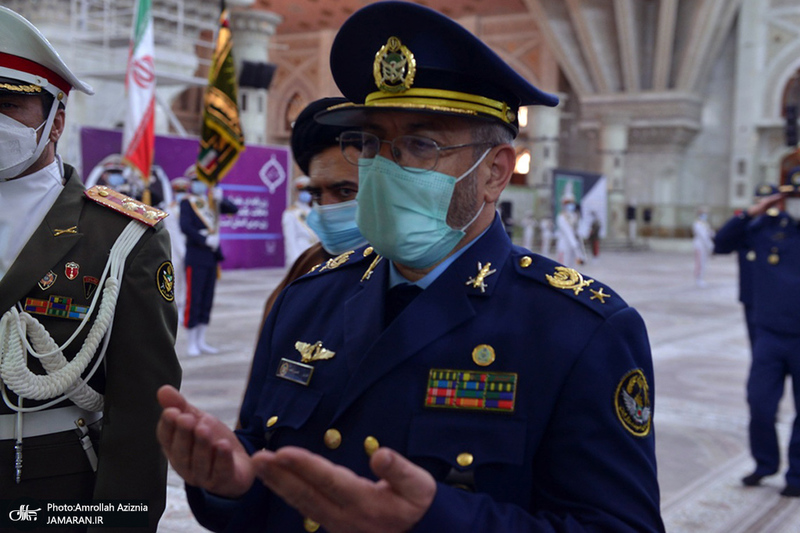 تجدید میثاق فرماندهان نیروی هوایی ارتش با آرمان های حضرت امام(س)