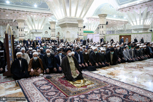 مراسم دوازدهمین سالگرد رحلت همسر گرامی امام و بیست و هفتمین سالگرد ارتحال سید احمد خمینی (ره)