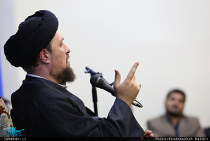 دیدار اعضا و ادوار انجمن اسلامی دانشجویان دانشگاه تهران و علوم پزشکی با سید حسن خمینی