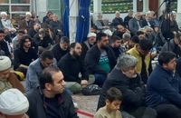 مراسم احیای شب بیست و سوم ماه رمضان در دفتر حضرت آیت الله العظمی صانعی + تصاویر