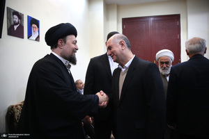 حاشیه دیدار نمایندگان مجلس با سید حسن خمینی