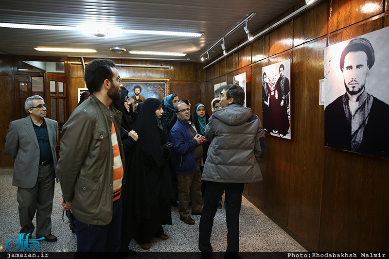 بازدید جمعی از دانشجویان پژوهشکده امام خمینی از جماران