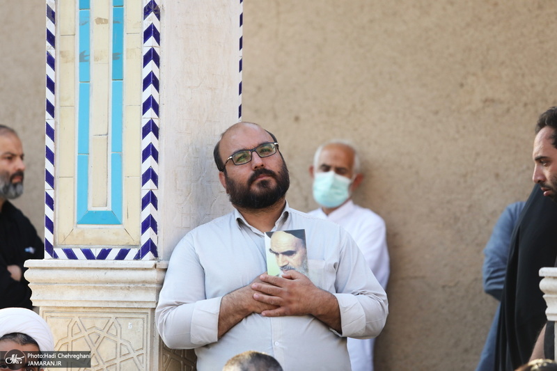 مراسم بزرگداشت رحلت امام خمینی (ره) و قیام 15 خرداد درجوار بیت تاریخی امام در قم