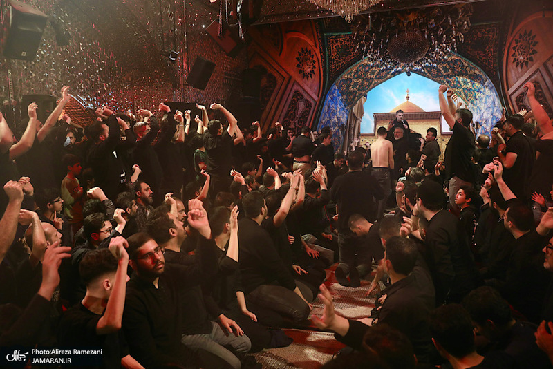 مراسم روز شهادت حضرت على (ع) در امام زاده صالح (ع)