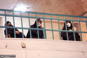 مراسم شام شهادت امام رضا(ع) و بزرگداشت علامه حکیمی در حسینیه جماران-2