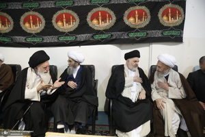 مراسم سالگرد همسر آیت الله العظمی سبحانی