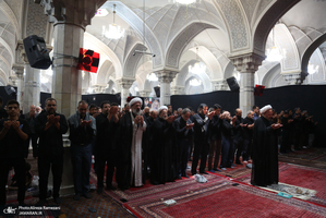 مراسم عاشورای حسینی در مدرسه عالی شهید مطهری