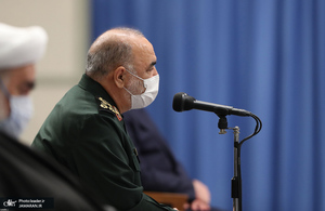 دیدار خانواده شهید حاج قاسم سلیمانی و دست‌اندرکاران مراسم سالگرد ایشان با رهبر معظم انقلاب