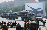 مراسم رژه نیروهای مسلح چین به مناسبت هشتادمین سال پایان جنگ جهانی با حضور پزشکیان رئیس جمهور ایران (26)