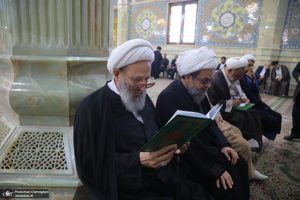 مراسم تشییع آیت الله صلواتی (ره) در قم