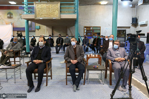 مراسم سالروز ارسال پیام تاریخی امام خمینی(س) به گورباچف در حسینیه جماران‎