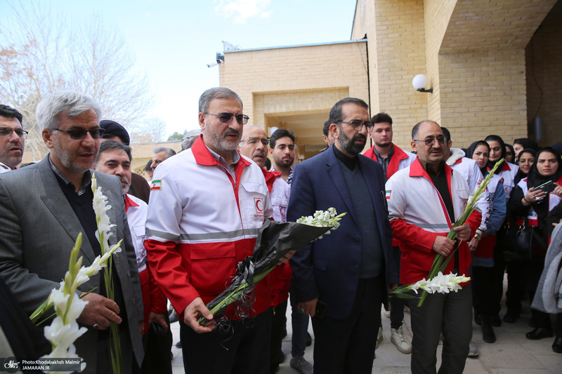 باردید دبیرکل جمعی هلال احمر از رویدادهای هفته فرهنگی بر آسان آفتاب