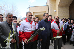 باردید دبیرکل جمعی هلال احمر از رویدادهای هفته فرهنگی بر آسان آفتاب