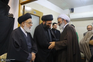 مراسم هفتمین سالگرد درگذشت مرحوم آیت‌الله هاشمی شاهرودی (ره)