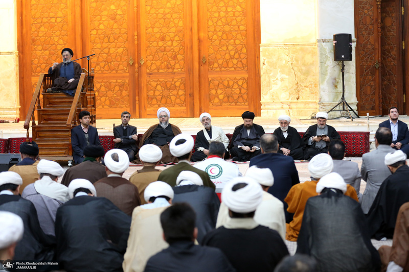 مراسم شهادت حضرت فاطمه الزهرا (س) در حرم مطهر امام خمینی (س)