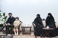 دیدار پزشکیان با خانواده شهدای خدمت (3)