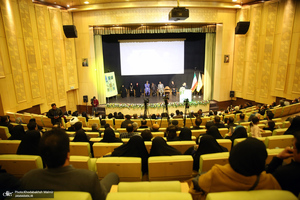 مراسم تجلیل از مفاخر فرهنگی و هنری شهرستان خمین