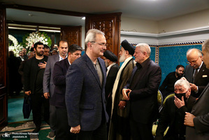 مراسم ختم برادر مرحوم آیت الله هاشمی رفسنجانی (ره)