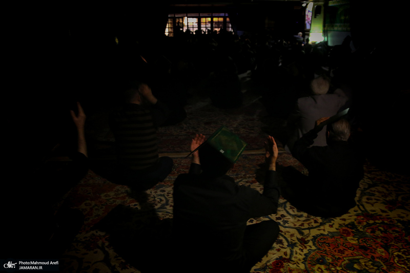 مراسم احیای شب بیست و یکم ماه مبارک رمضان در دارالزهرا (س)