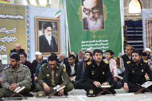 آیین افتتاحیه مرکز فعالیت‌های قرآنی در حرم مطهر حضرت امام خمینی (س)