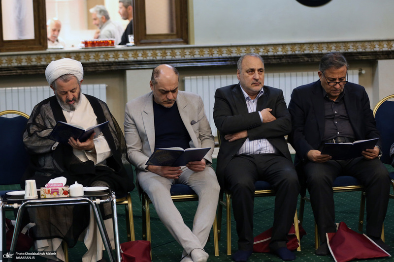 مراسم بزرگداشت محمد علی جماعتی در حسینیه شماره 2 جماران - 1