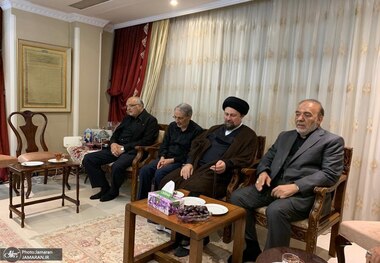 حضور سید حسن خمینی در منزل دکتر سیم‌فروش