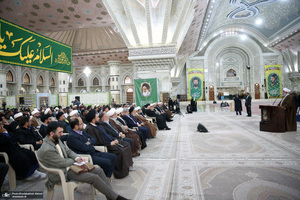 دیدار دبیرکل و کارکنان مجمع جهانی اهل بیت (ع) با سیدحسن خمینی