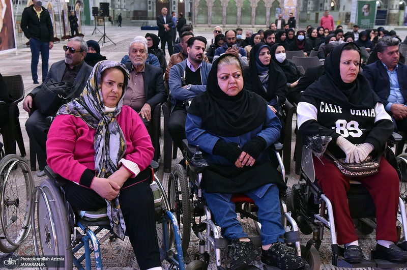 تجدید میثاق افراد دارای معلولیت و خدمتگزارن آنان با آرمان حضرت امام خمینی (س)