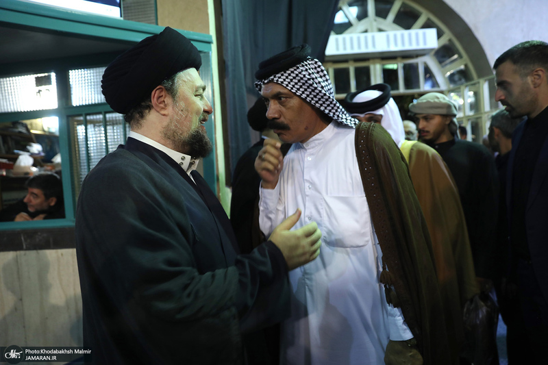 مراسم بزرگداشت همسر آیت الله موسوی بجنوردی (ره) در حسینیه شماره یک جماران-2