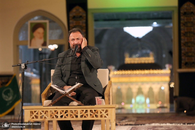 عزاداری شب شام غریبان حسینی(ع) در حرم مطهر امام خمینی (س)