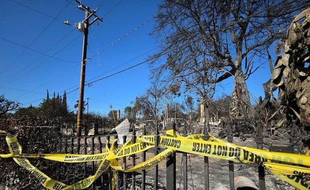 جدیدترین فیلم از آتش سوزی لس آنجلس/ خانه ها قابل بازسازی نیست!