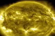 انتشار تصویر تند یک ساعته از ده سال حرکت خورشید 
