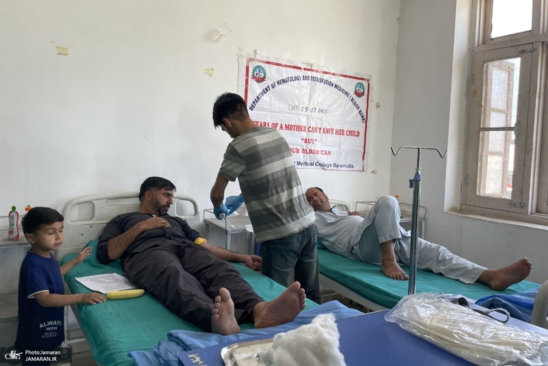 نذر خون به مناسبت تاسوعای حسینی در کشمیر هند