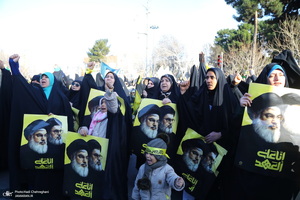 راهپیمایی و اجتماع «لبیک یا نصرالله» در قم