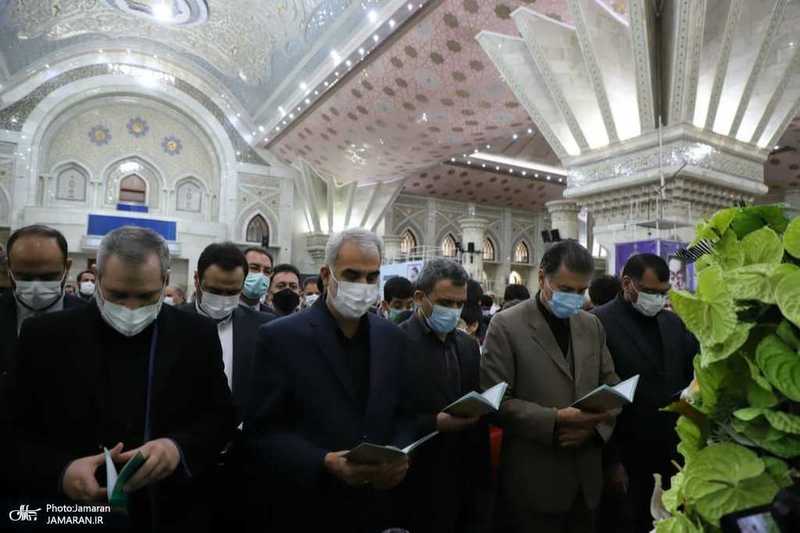 تجدید میثاق وزیر آموزش و پرورش و معاونان پرورشی و فرهنگی با آرمان های امام خمینی (س)