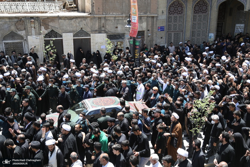 مراسم شهادت امام جعفر صادق(ع) با حضور آیت الله العظمی وحید خراسانی