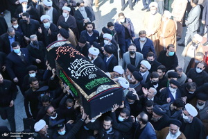 مراسم تشییع آیت الله العظمی صافی گلپایگانی (ره) در قم - 2