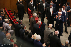 آییین نکوداشت هفتادمین سال آموزش مدیریت در کشور با حضور عارف