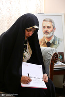 بازدید معاون امور زنان و خانواه ریاست جمهوری از منزل سپهبد شهید سید عبدالرحیم موسوی