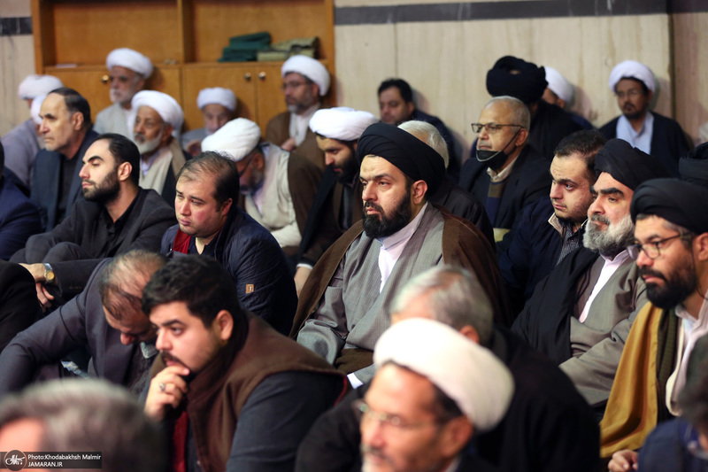 مراسم ختم مرحوم حجت الاسلام و المسلمین صالحی منش در حسینیه جماران